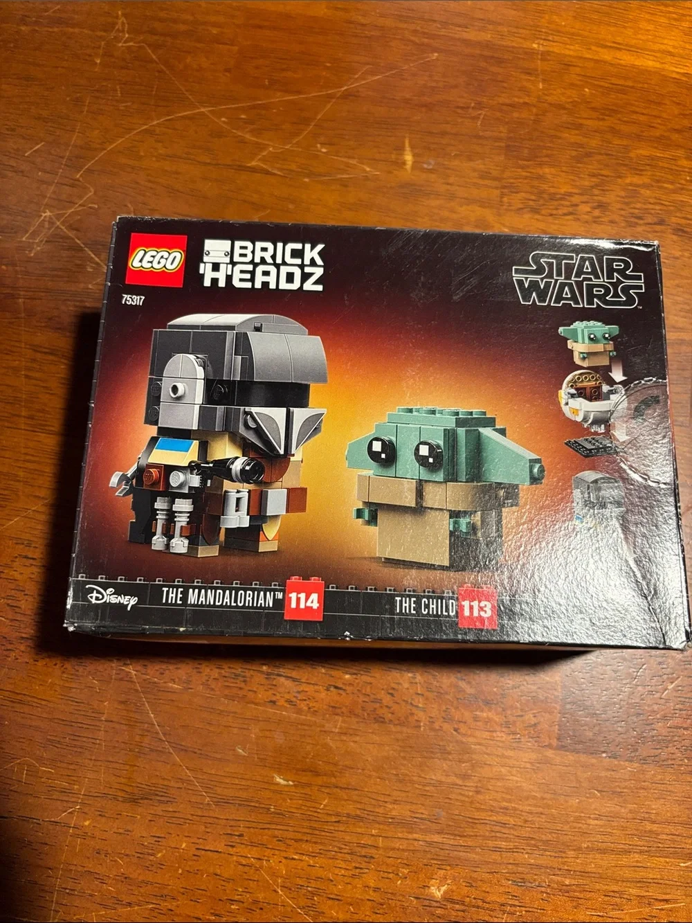 Lego Brick Headz Star Wars Madalorian & The Child (75317)